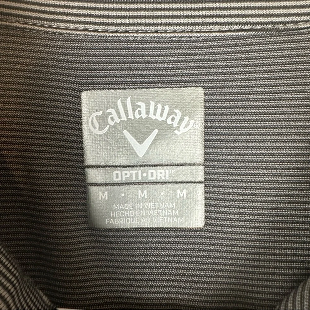 Callaway Opti Dri Stripe Polo Short Sleeve Golf Country Club